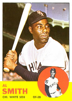 1963 Topps Baseball Cards      016      Al Smith